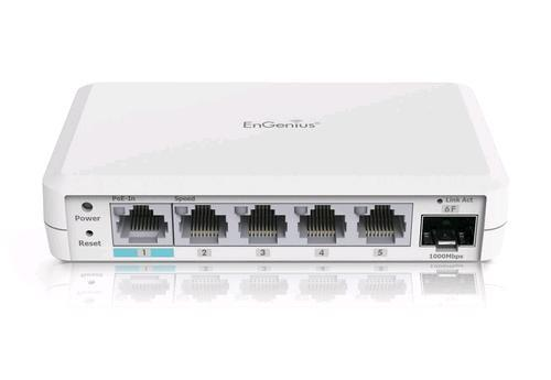 EnGenius EXT1106, L2, Gigabit Ethernet (10/100/1000), Supporto Power over Ethernet (PoE)